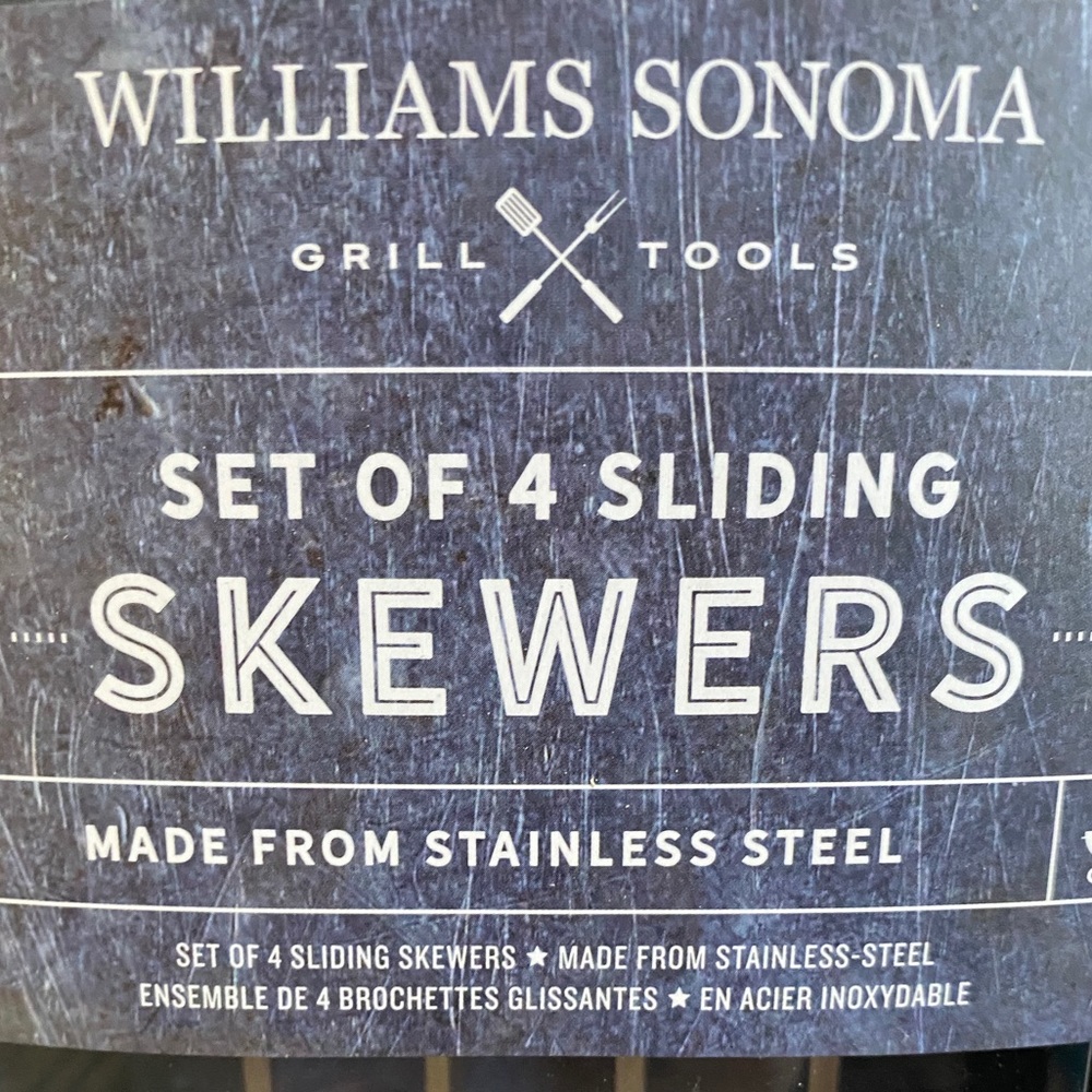 NWT Williams Sonoma Skewers - Set of 4